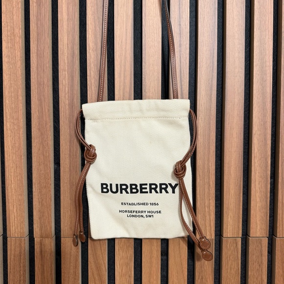 Burberry Handbags - Burberry Canvas Crossbody Bag